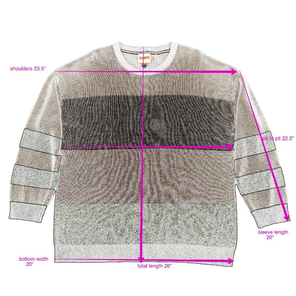 WISPR Classic Crew Neck Sweater Size L Made in USA - Picture 2 of 6